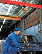 麻豆传媒在线观看手拉葫芦在汽修行业的应用