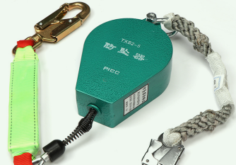 速差防坠器的安全钩必须和安全带连接